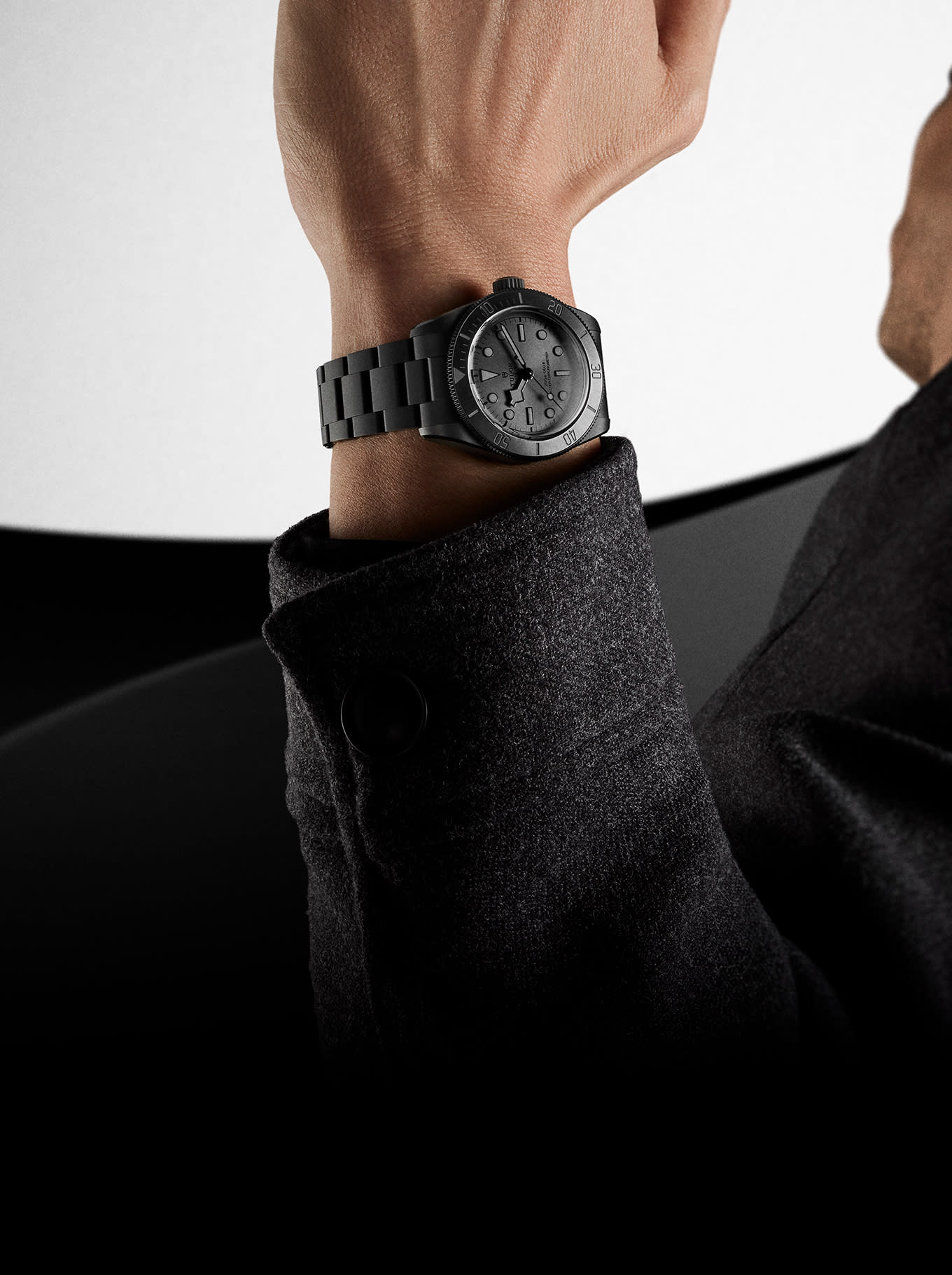 Black Bay on wrist