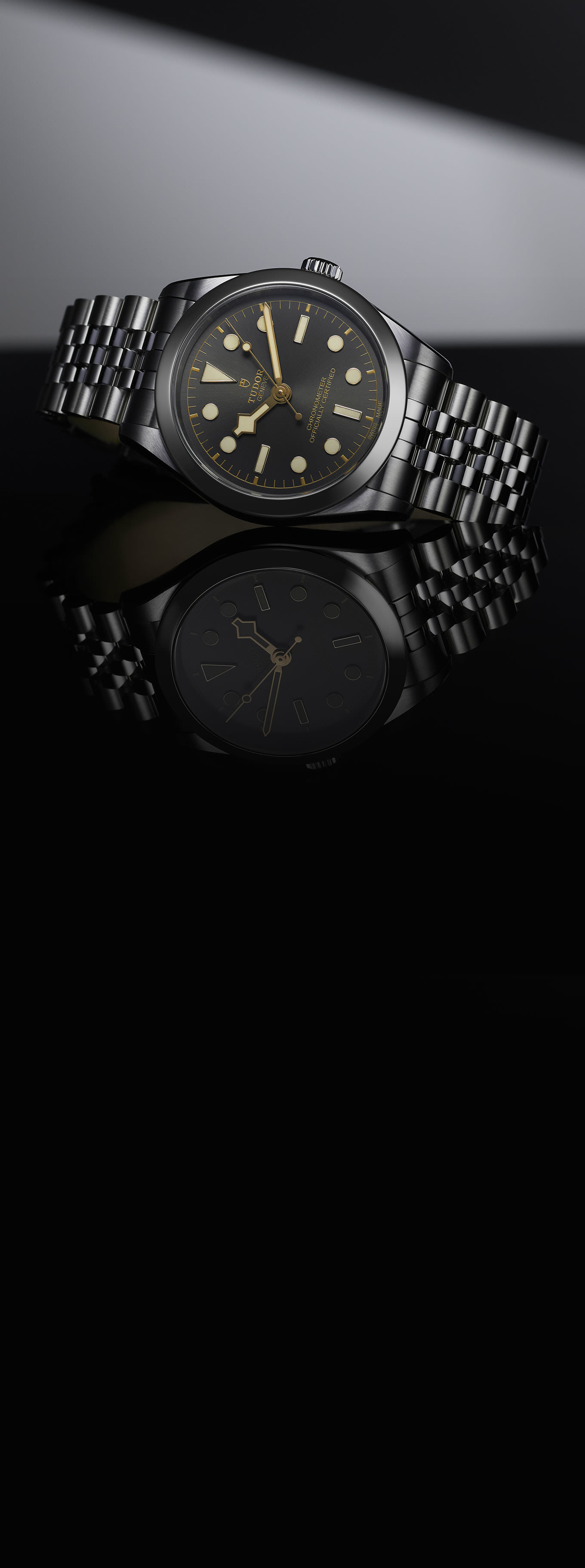 Black Bay One with anthracite dial