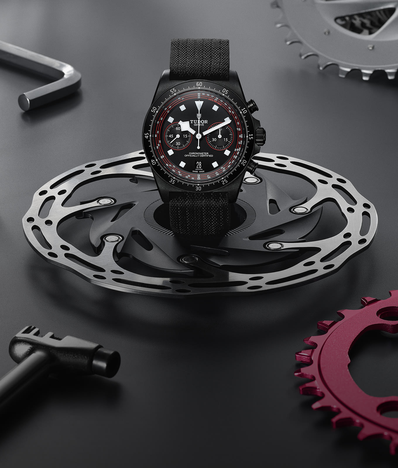 领潜型FXD计时腕表“专业骑行版”