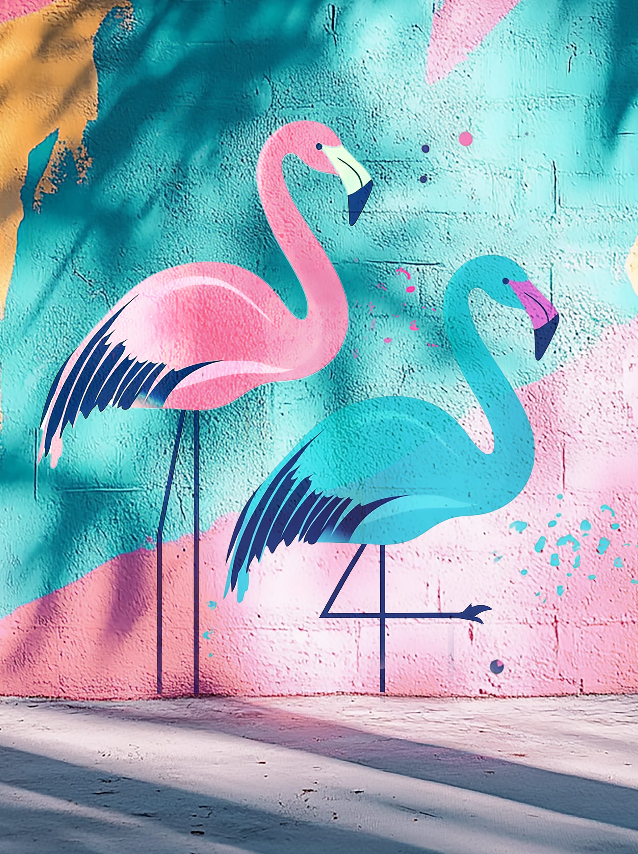 David Beckham with an urban background