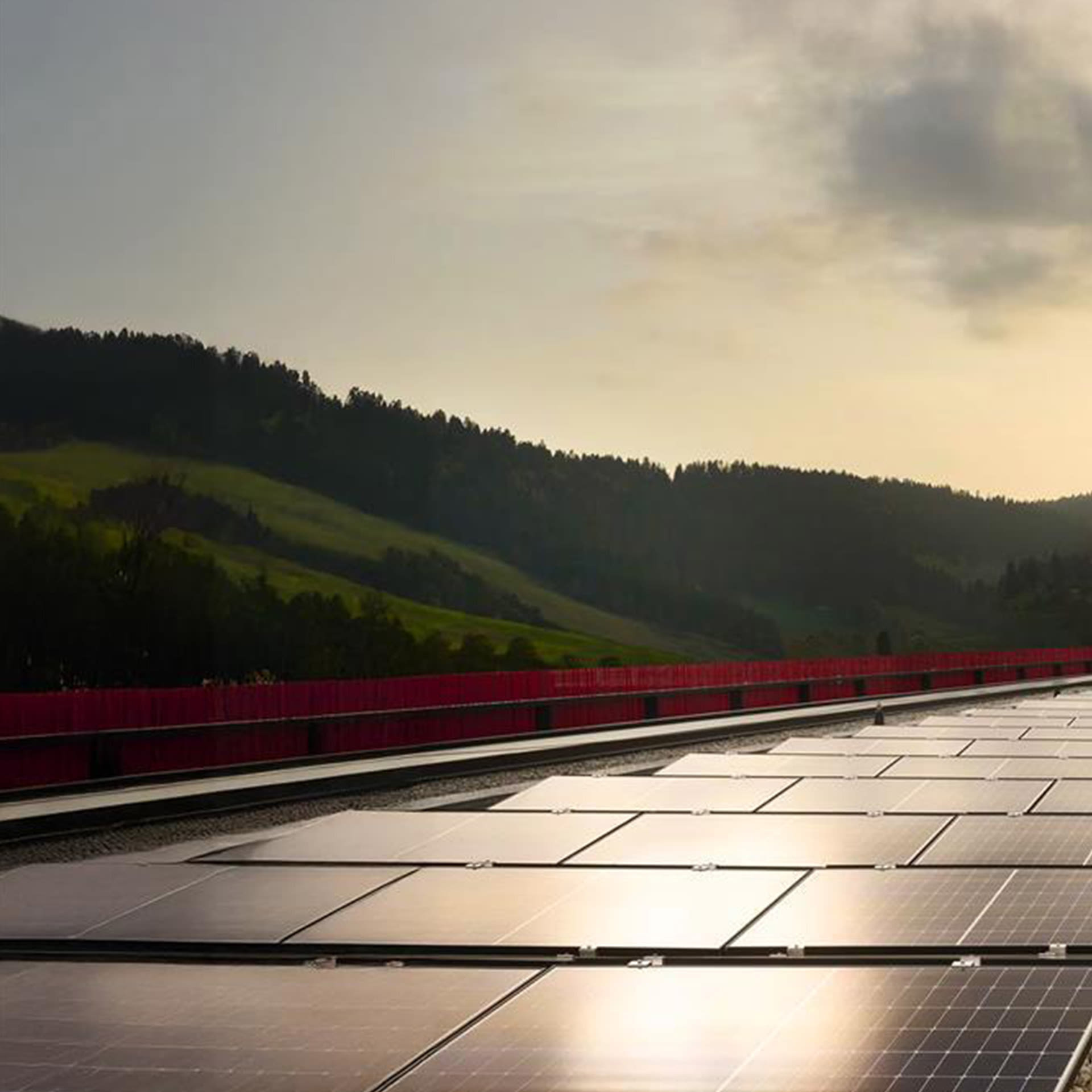 Solar panels Le Clocle