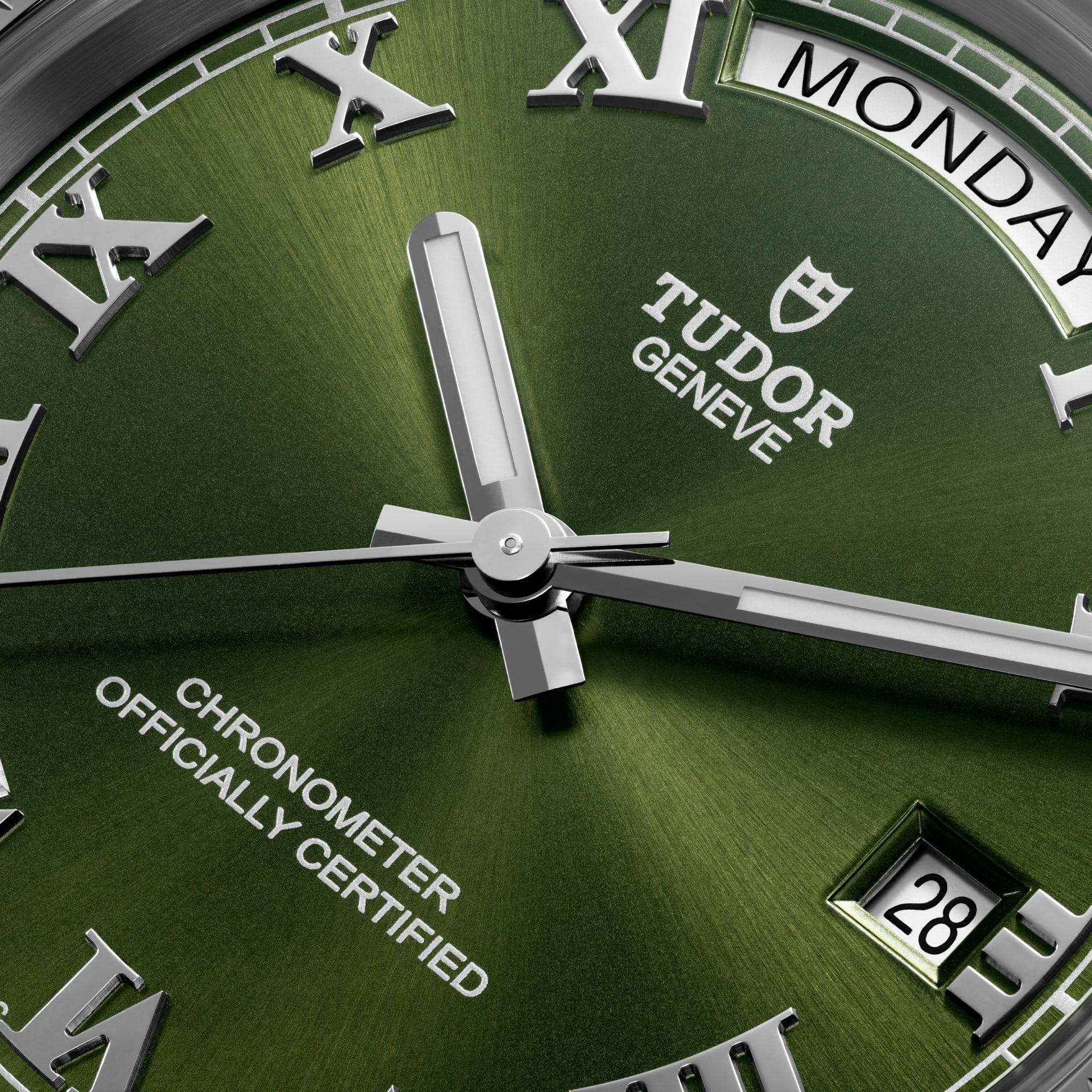 Tudor Royal with green dial