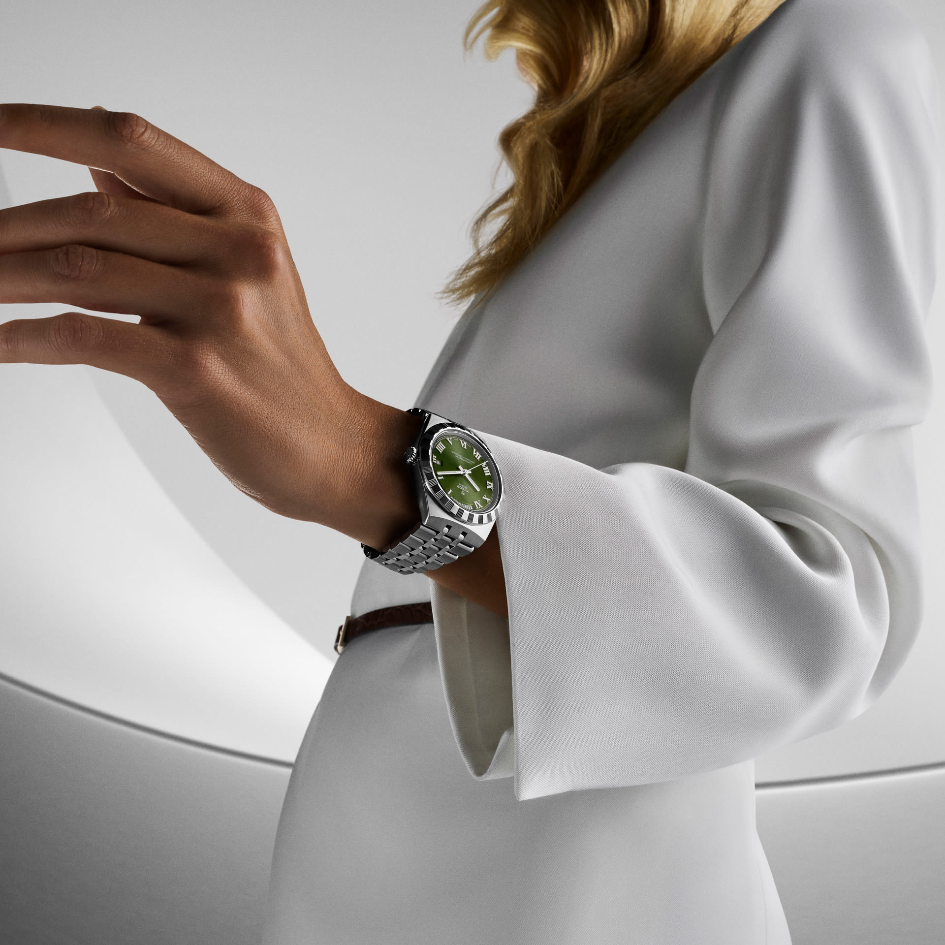 Tudor Royal with green dial