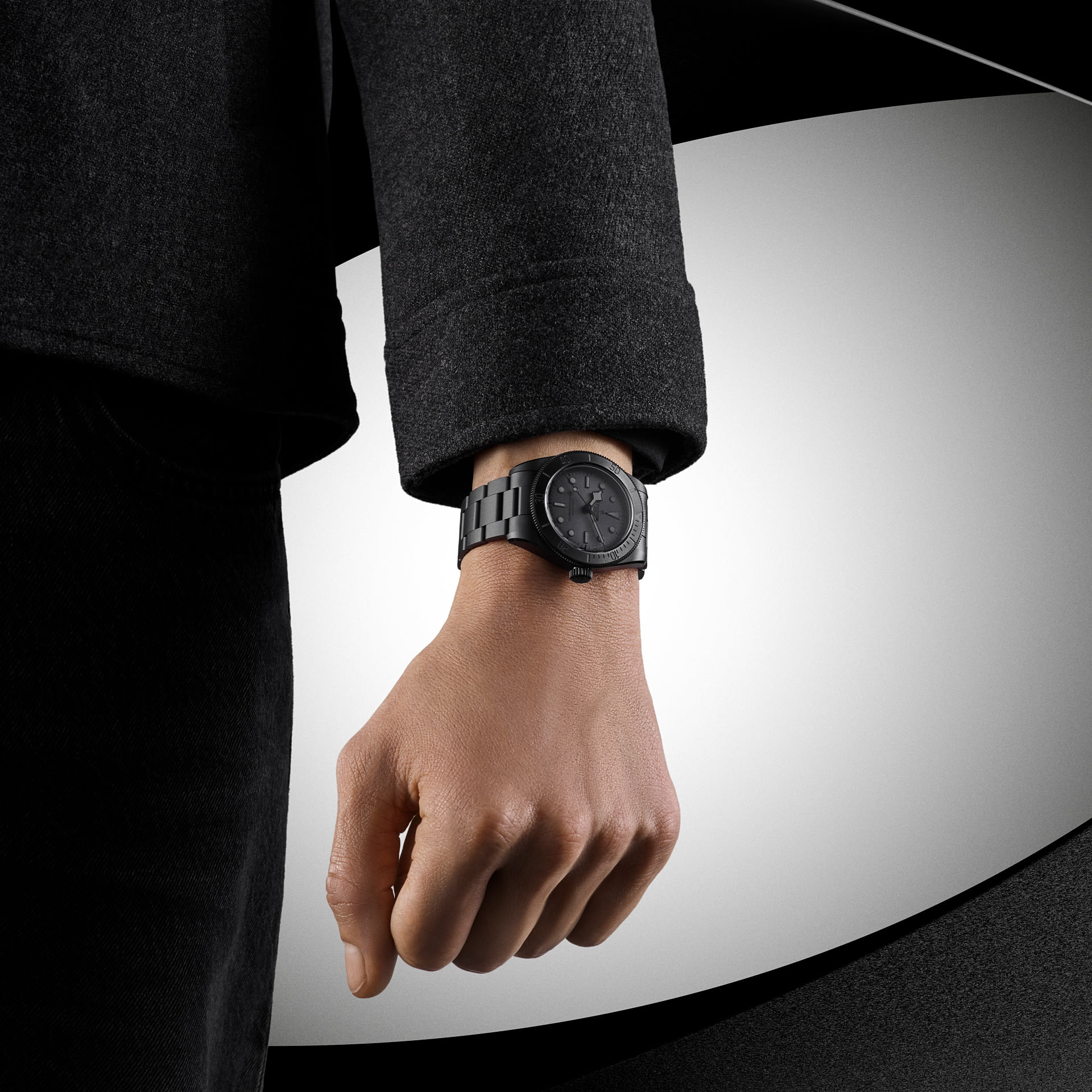 Black Bay on wrist