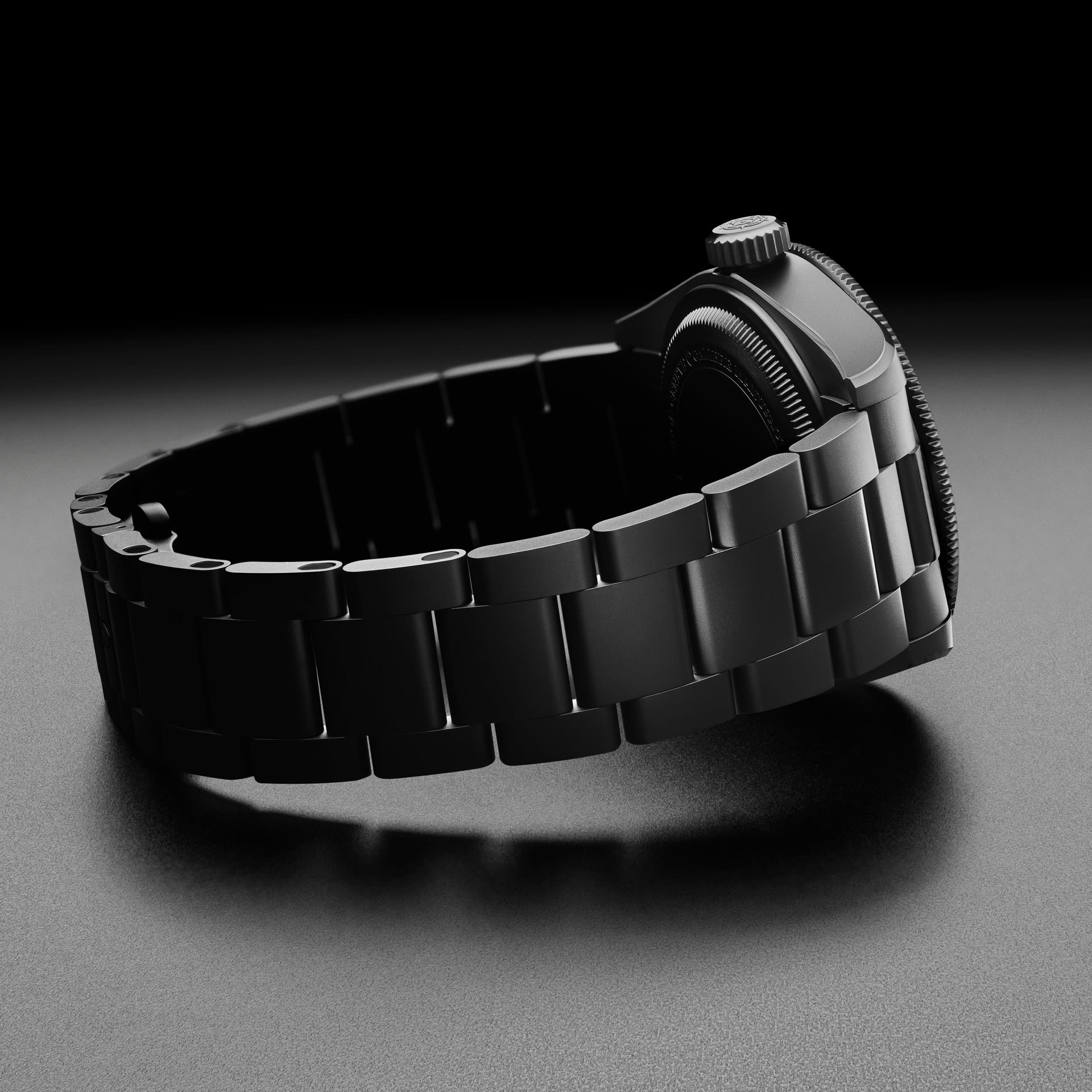 Black Bay with black dial
