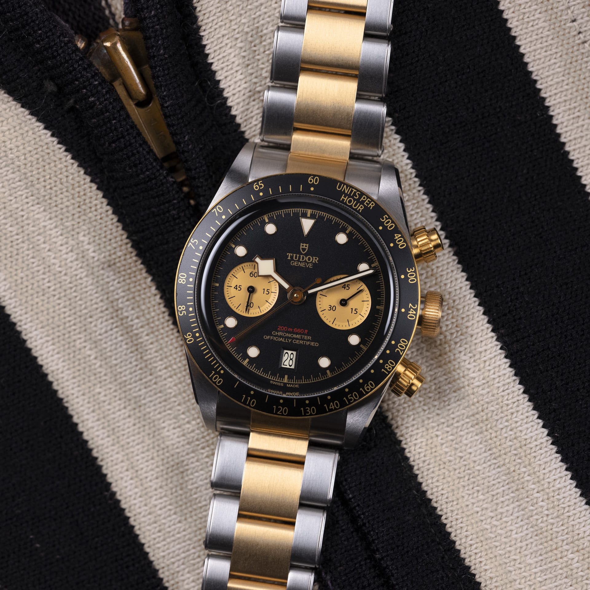 Black Bay Chrono black dial