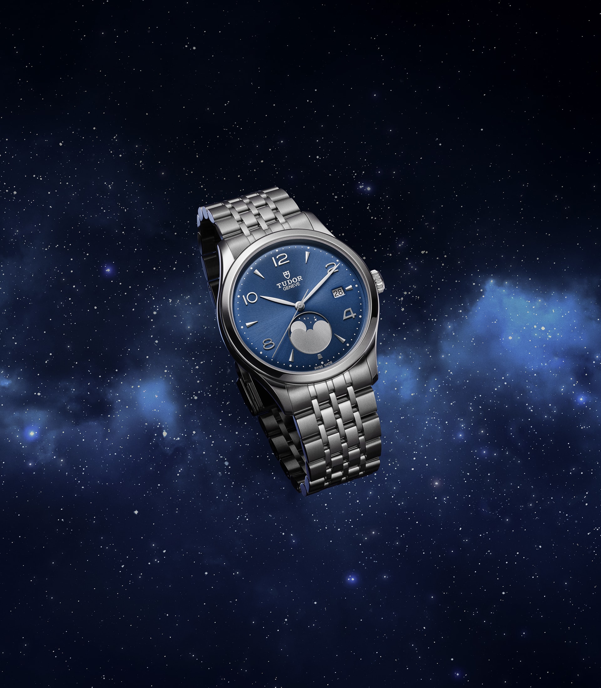 1926 Luna blue dial