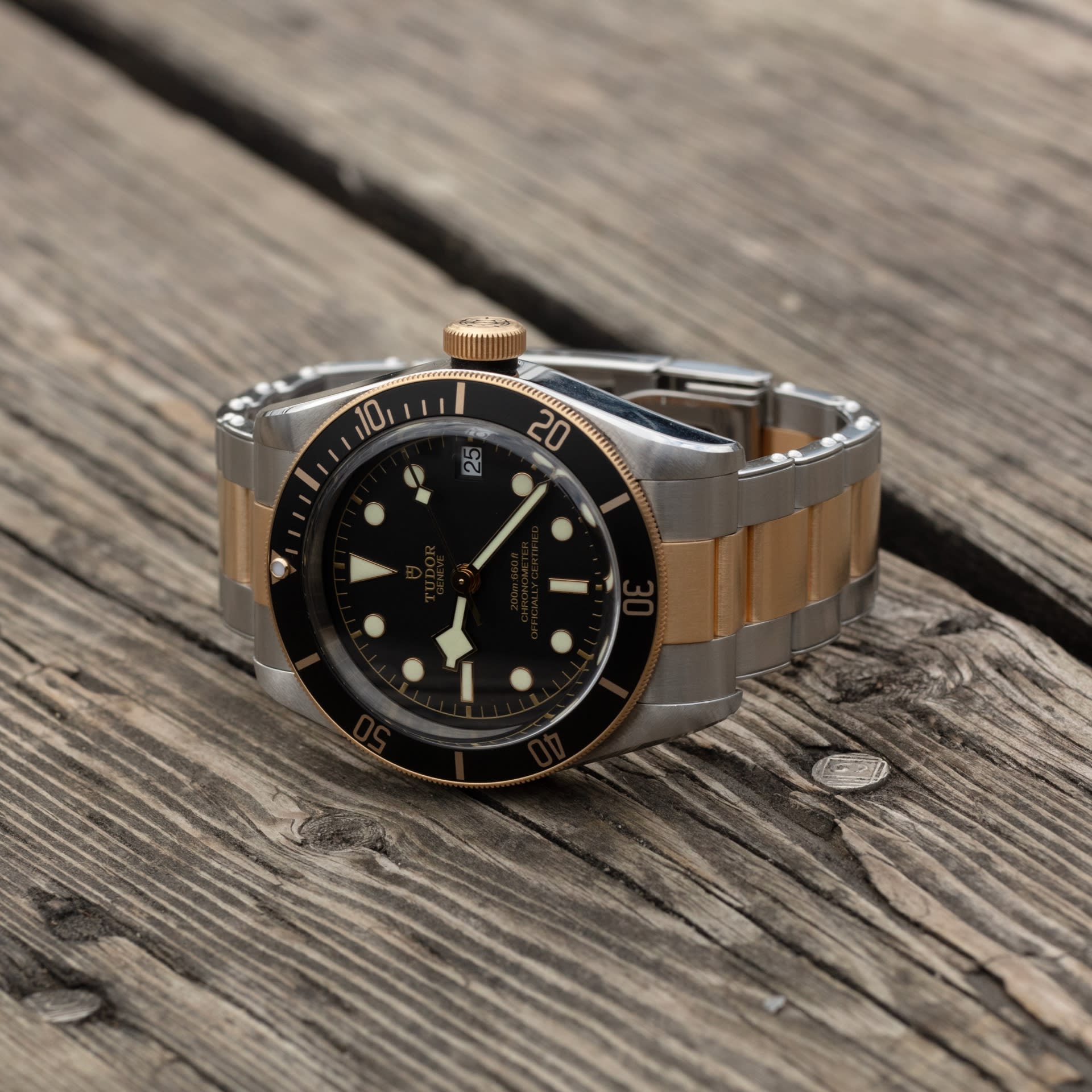 Black Bay Steel and Gold