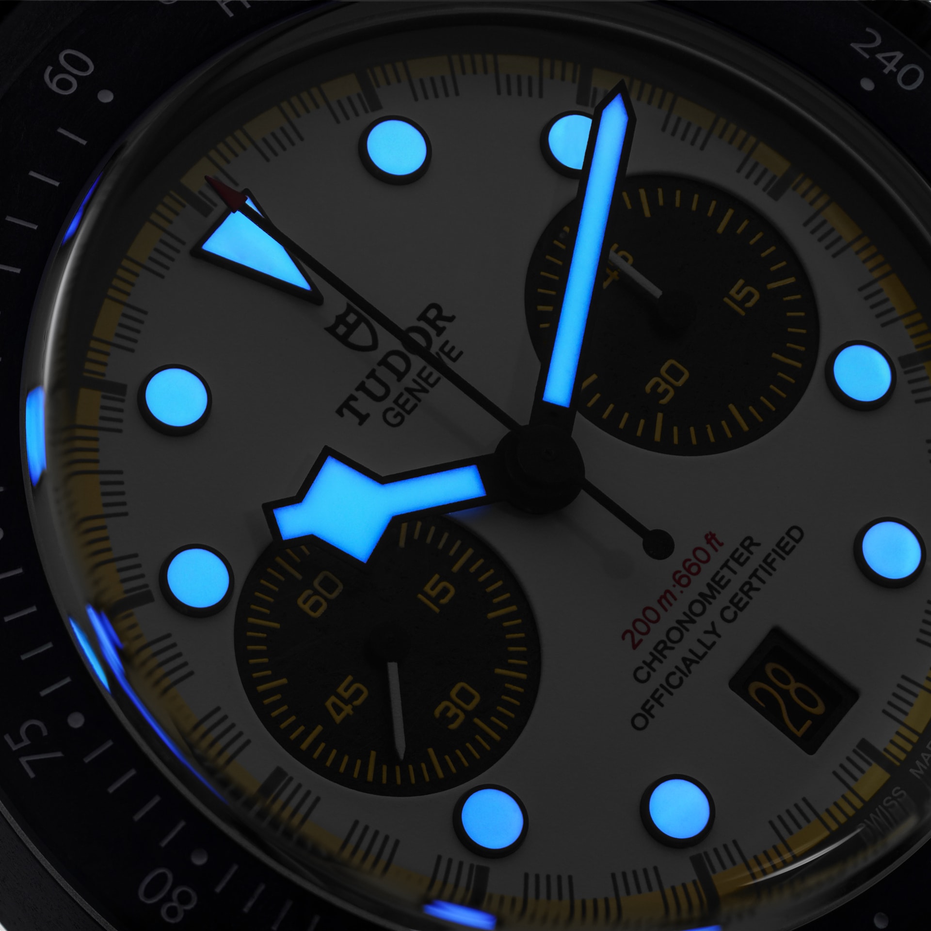 Luminous black counters