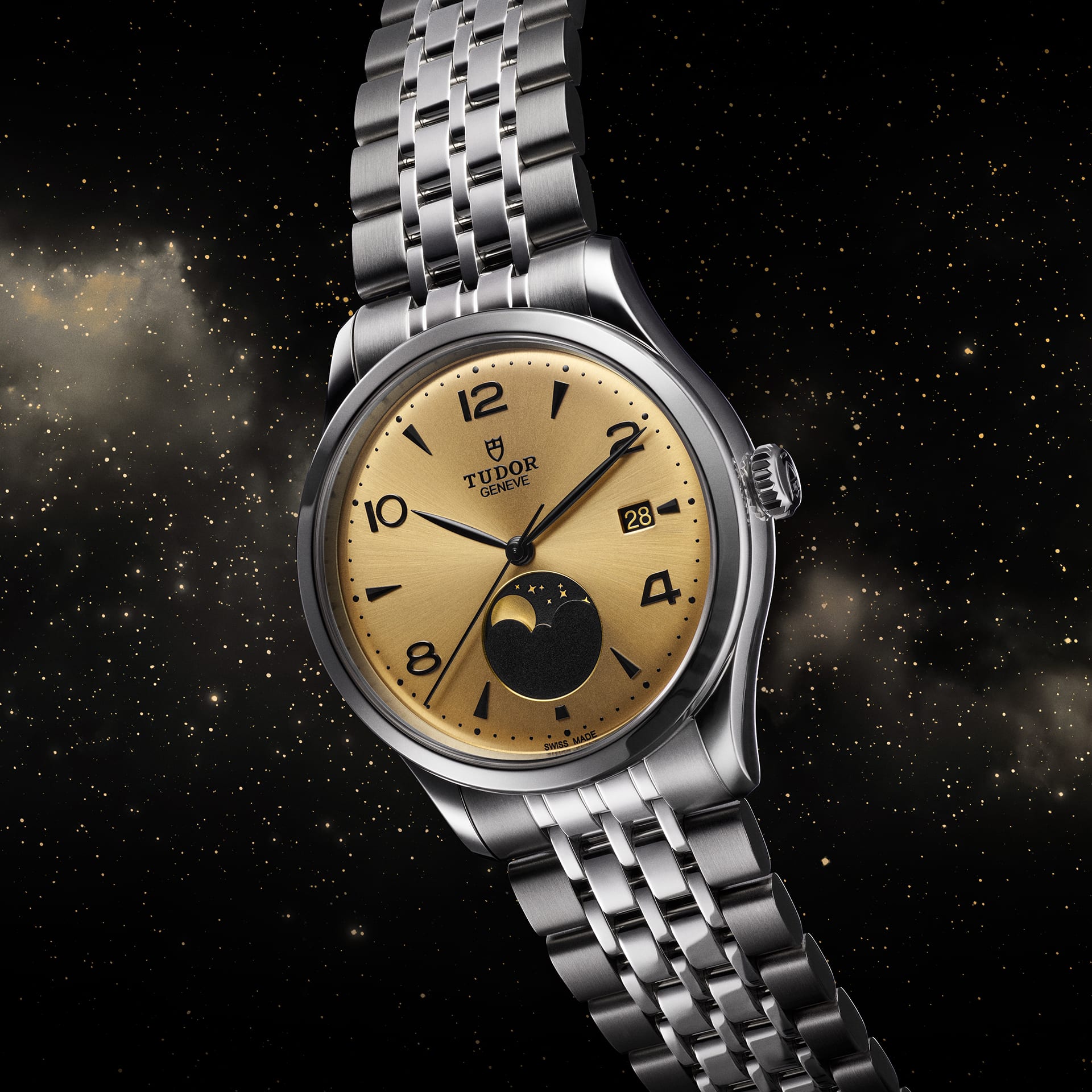 1926 Luna Champagne Dial