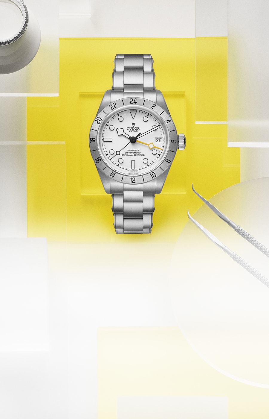 Black Bay Pro with white dial