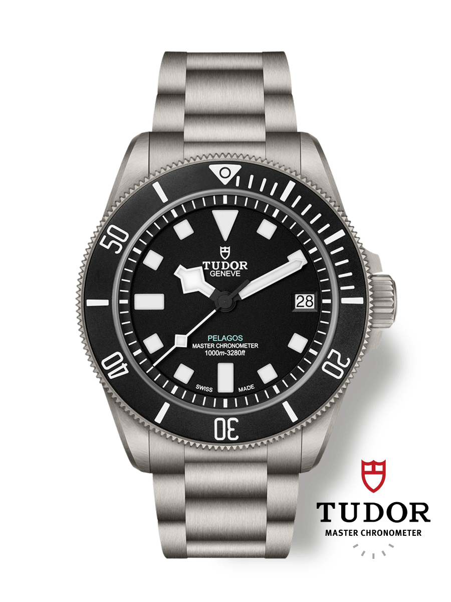 Pelagos Ultra Unidirectional rotating bezel Titanium bracelet