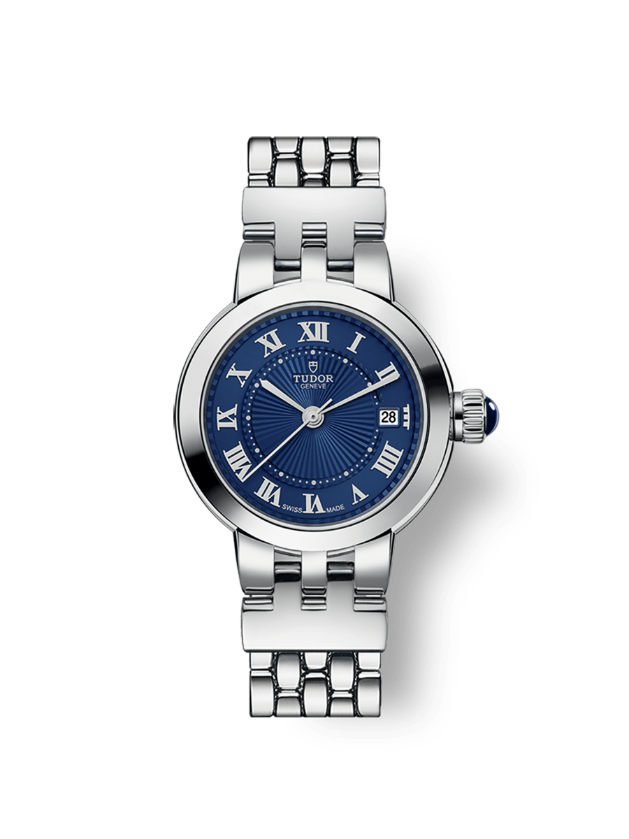 Clair de Rose 26mm steel case Blue dial