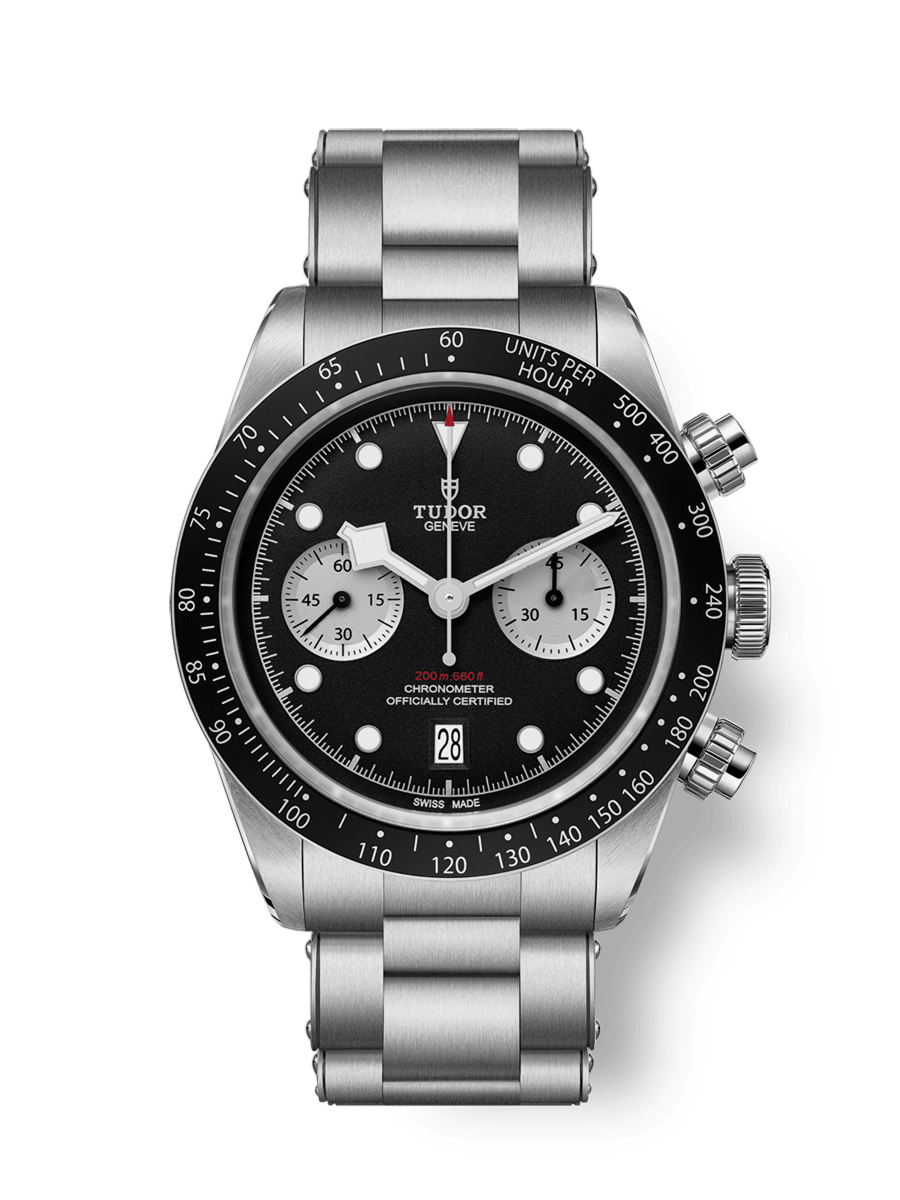 Black Bay Chrono 41mm steel case Steel bracelet