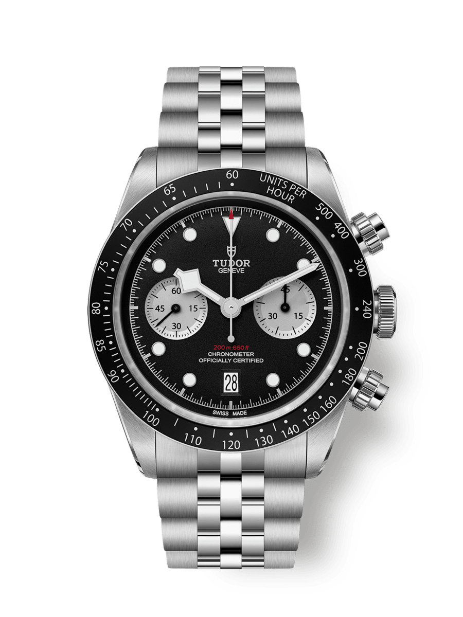 Black Bay Chrono 41mm steel case Steel bracelet