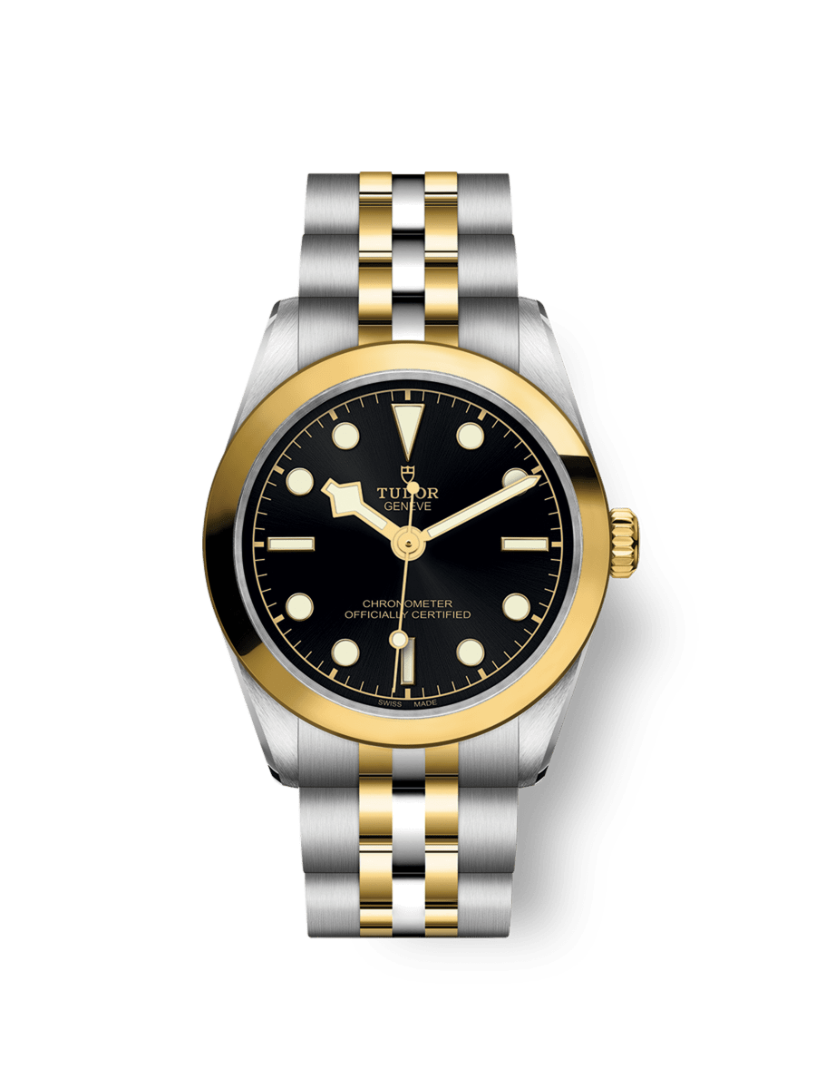 Black Bay One 31 S&G 31mm steel case Yellow gold bezel