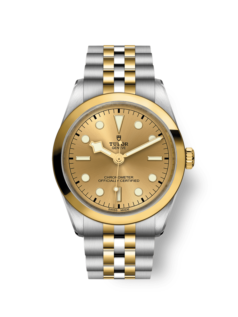 Black Bay One 36 S&G 36mm steel and yellow gold case Yellow gold bezel