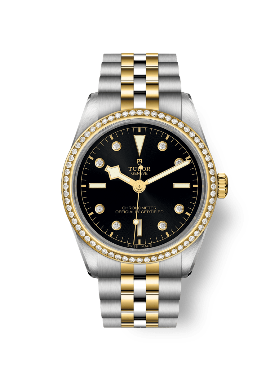 Black Bay One 36 S&G 36mm steel and yellow gold case Diamond-set dial