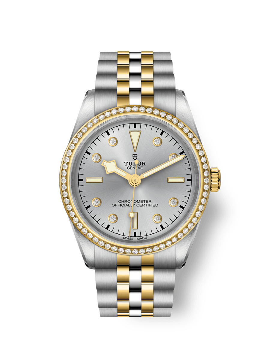 Black Bay One 36 S&G 36mm steel and yellow gold case Diamond-set dial
