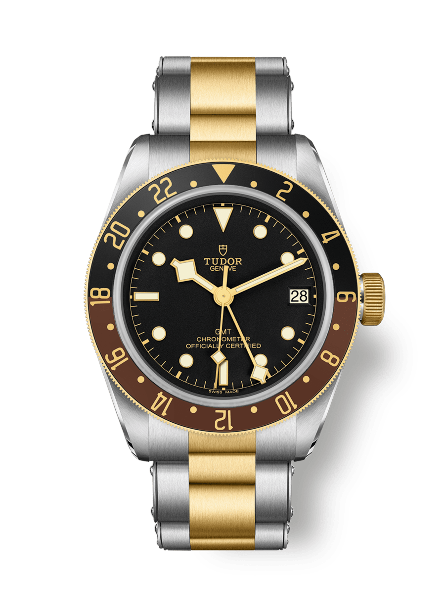 Black Bay GMT S&G 41mm steel case Steel and yellow gold bracelet
