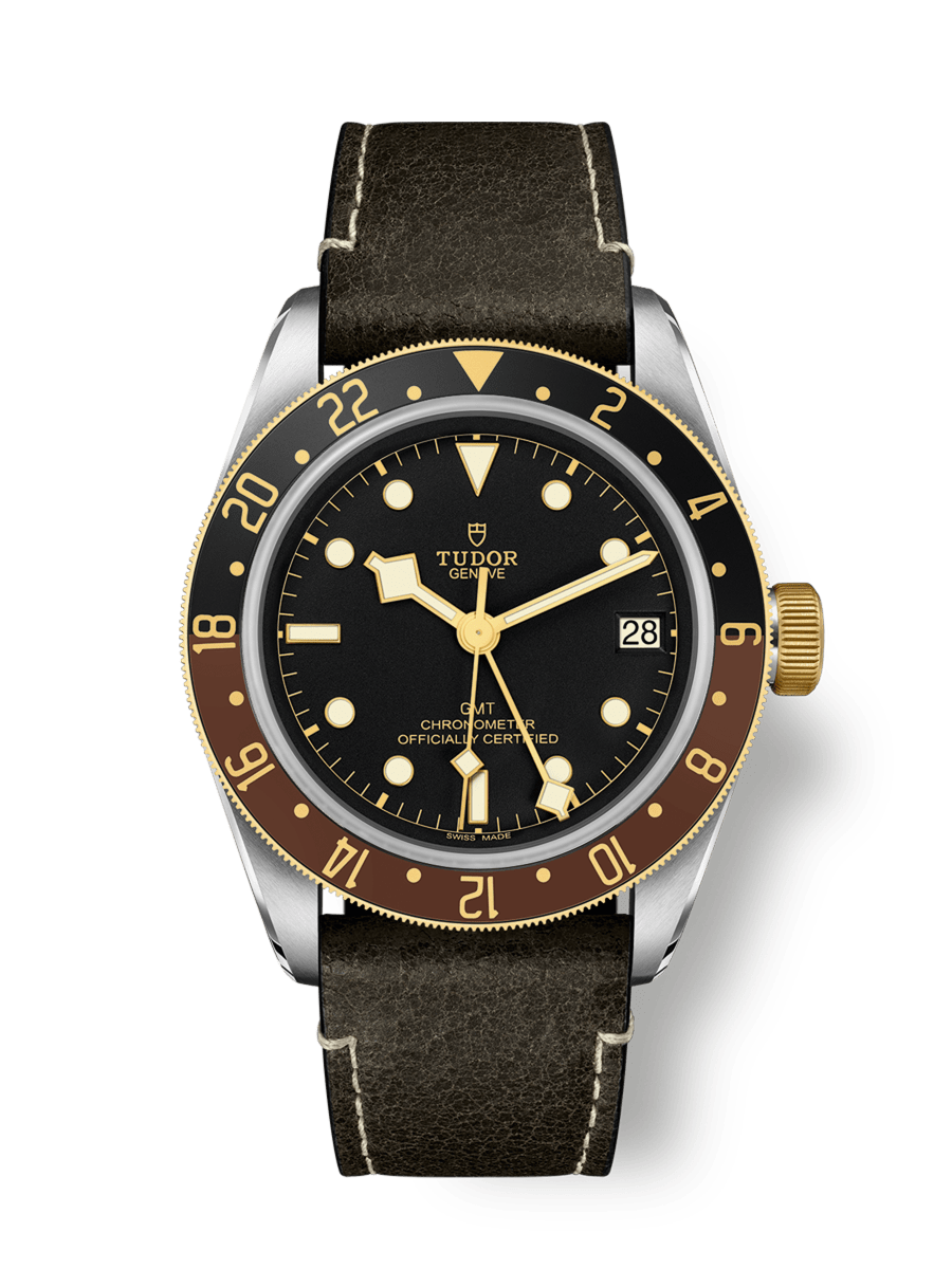Black Bay GMT S&G 41mm steel case Black dial