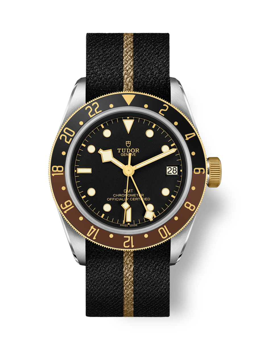 Black Bay GMT S&G 41mm steel case Black dial