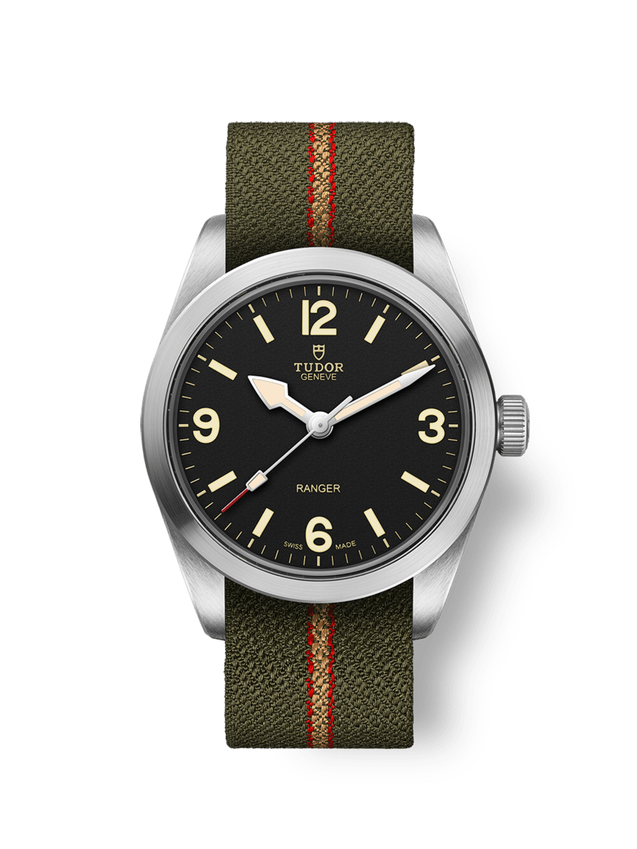 Ranger 36mm steel case Black domed dial