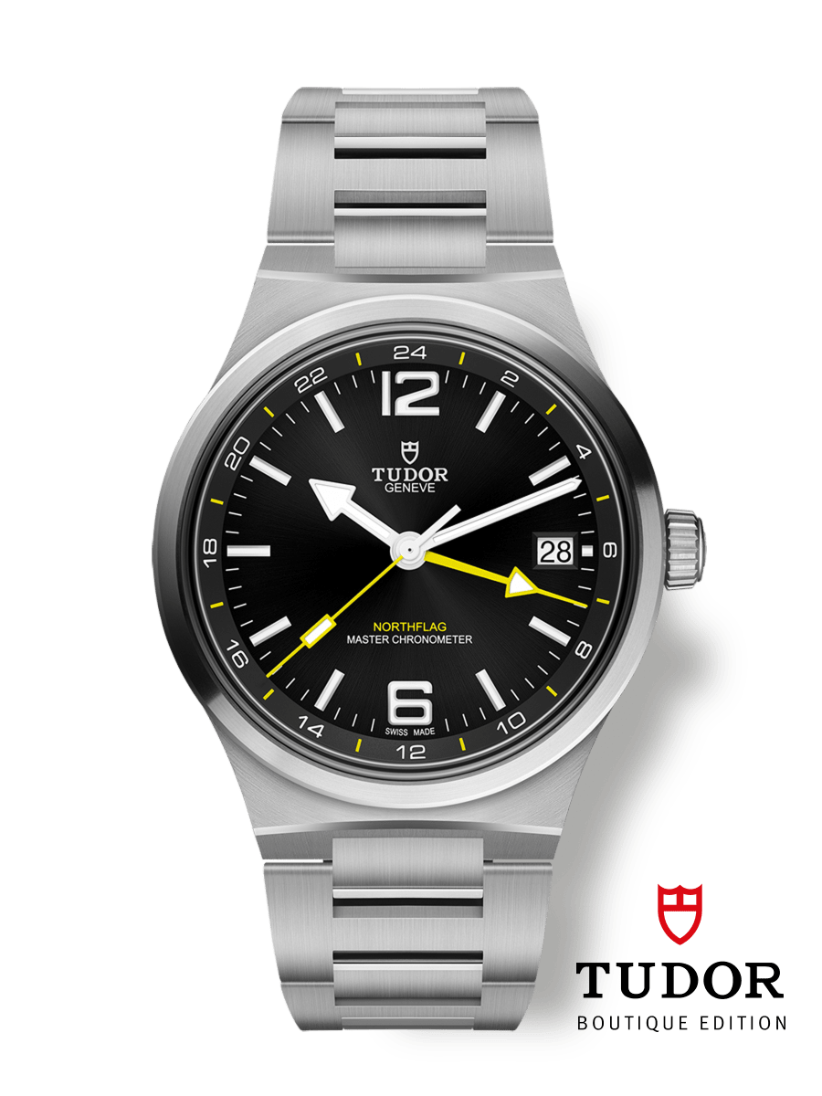 TUDOR Northflag 40mm steel case Black dial