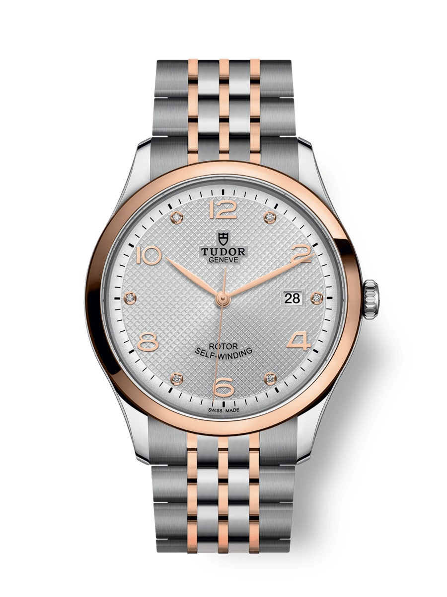 TUDOR 1926 41mm steel case Rose gold bezel