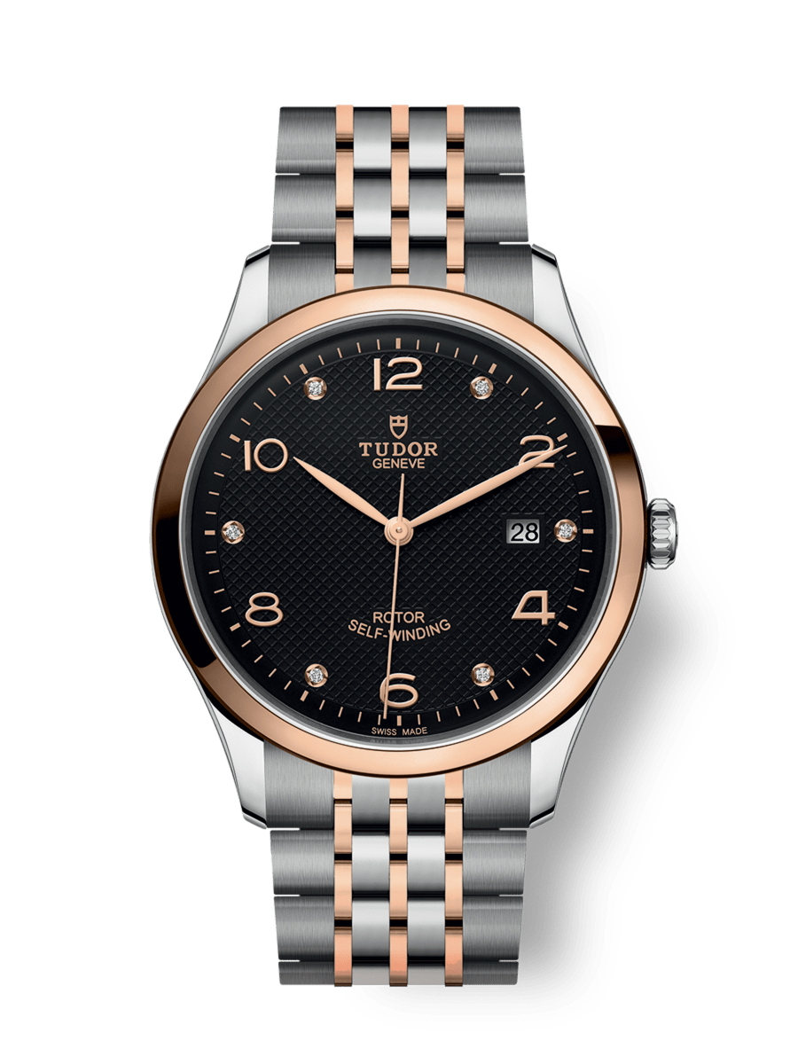 TUDOR 1926 41mm steel case Rose gold bezel