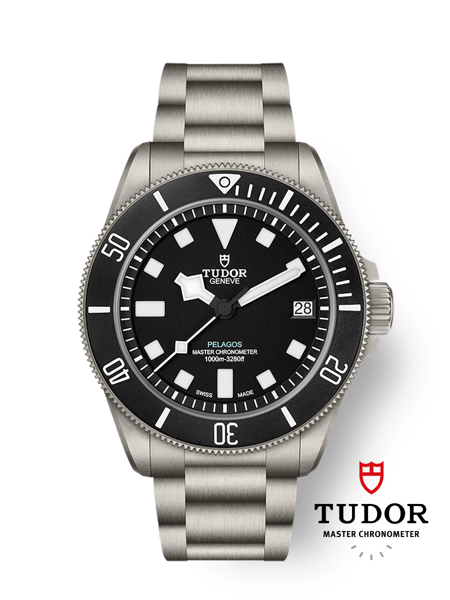 Pelagos Ultra Unidirectional rotating bezel Titanium bracelet