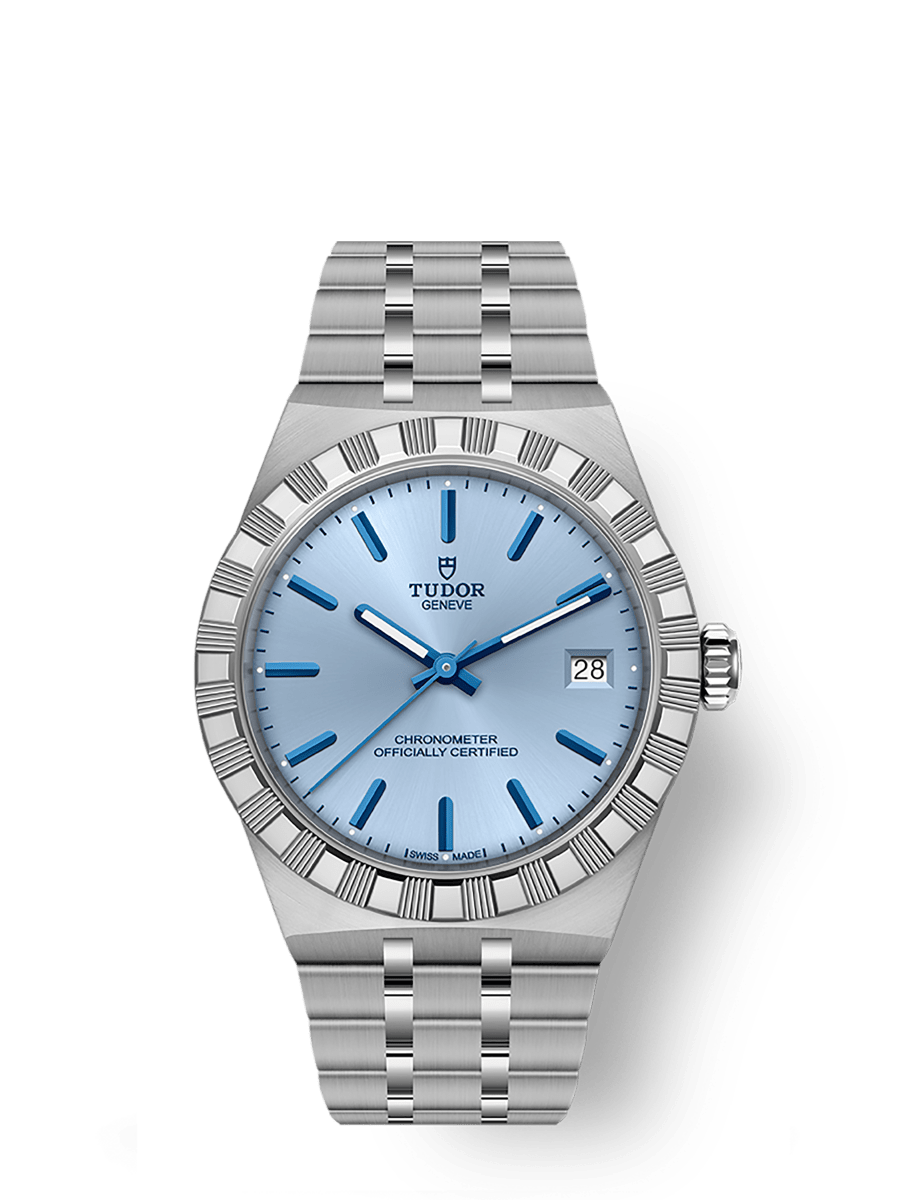 TUDOR Royal 36mm steel case Light blue dial