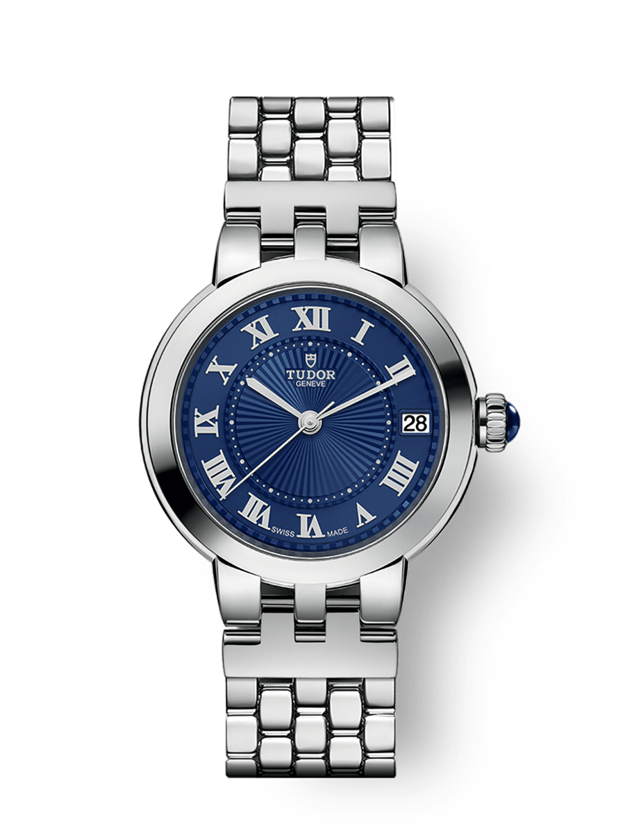 Clair de Rose 34mm steel case Blue dial