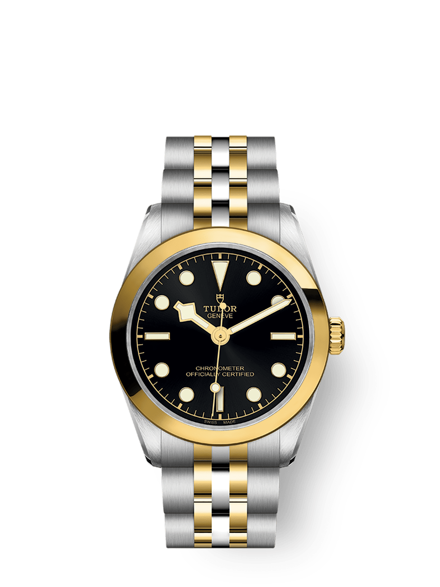 Black Bay One 31 S&G 31mm steel case Yellow gold bezel