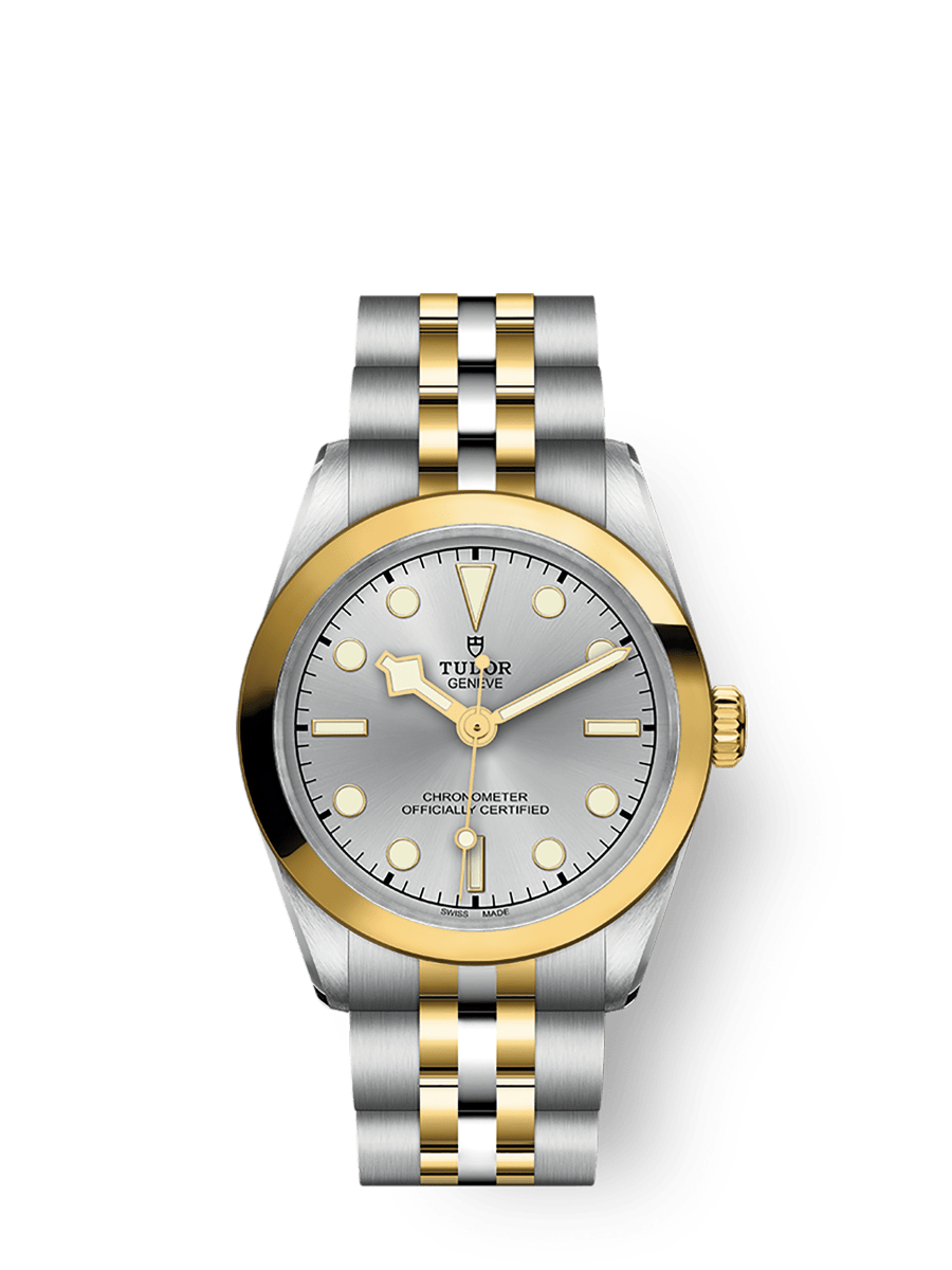 Black Bay One 31 S&G 31mm steel case Yellow gold bezel