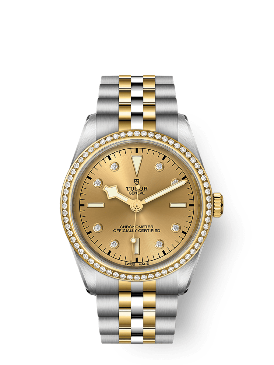 Black Bay One 36 S&G 36mm steel and yellow gold case Diamond-set dial