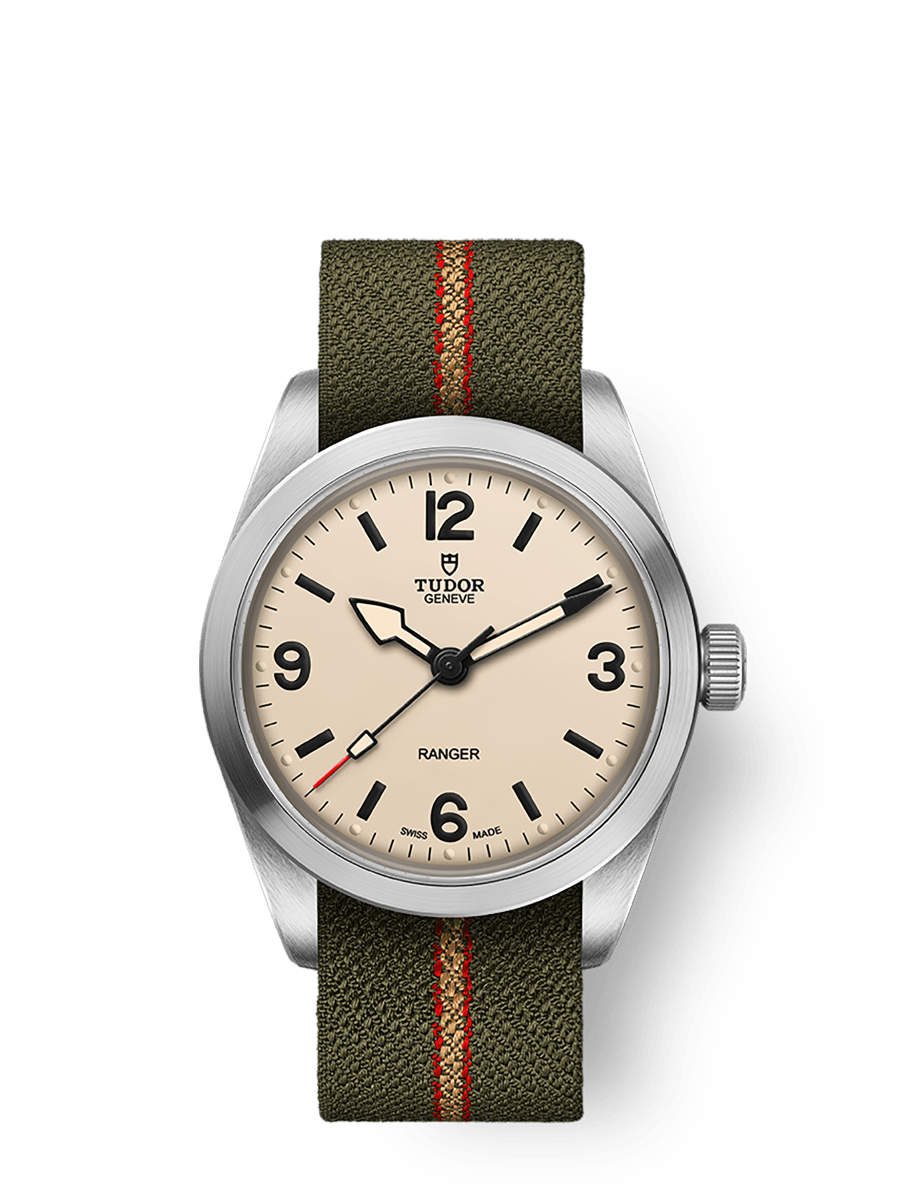 Ranger 36mm steel case Beige domed dial