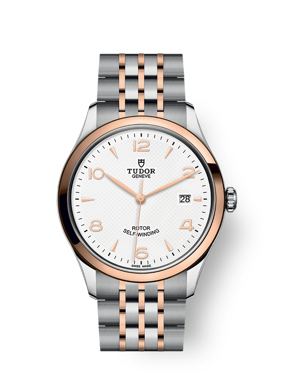 TUDOR 1926 39mm steel case Steel and rose gold bracelet