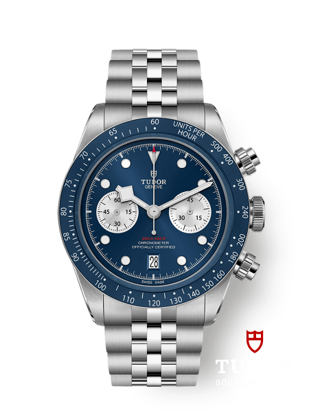 Black Bay Chrono 41mm steel case Steel bracelet 