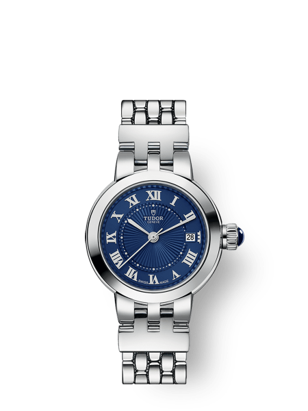 Clair de Rose 26mm steel case Blue dial