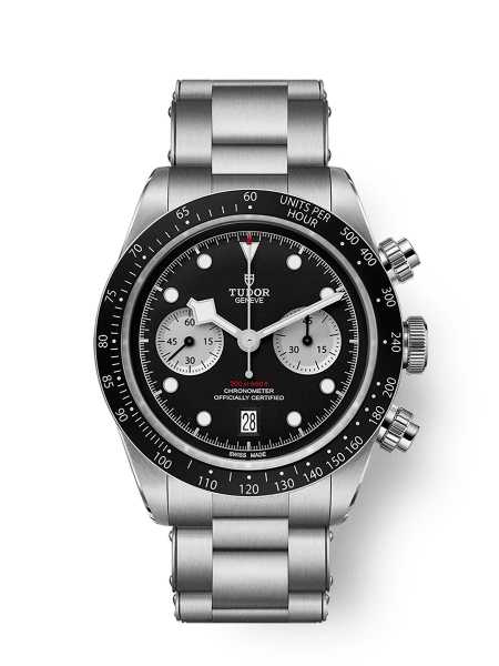 Black Bay Chrono 41mm steel case Steel bracelet