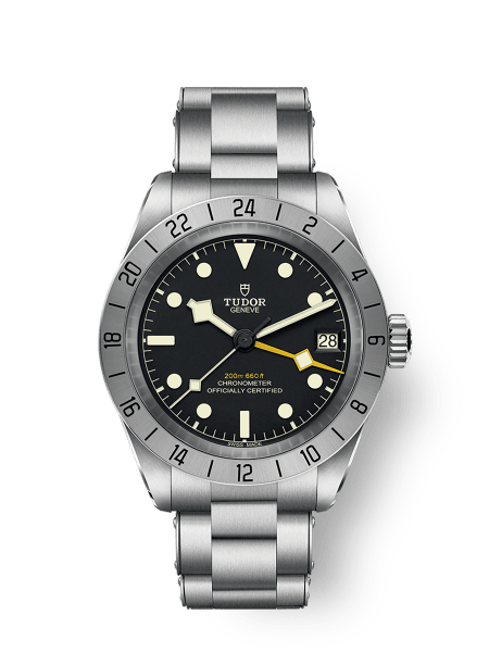 Black Bay Pro 39mm steel case Riveted steel bracelet