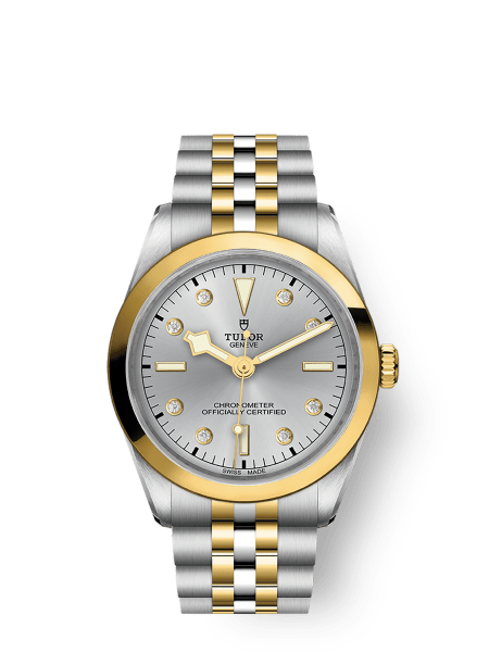Black Bay One 36 S&G 36mm steel and yellow gold case Diamond-set dial