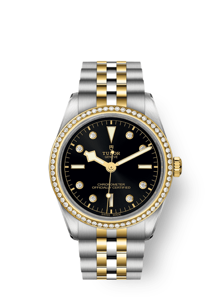 Black Bay One 36 S&G 36mm steel and yellow gold case Diamond-set dial