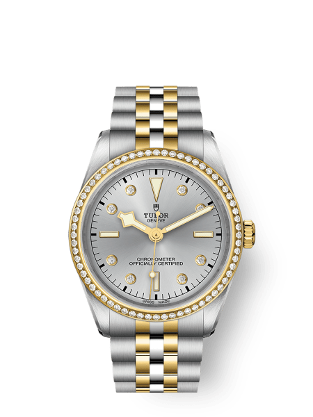 Black Bay One 36 S&G 36mm steel and yellow gold case Diamond-set dial