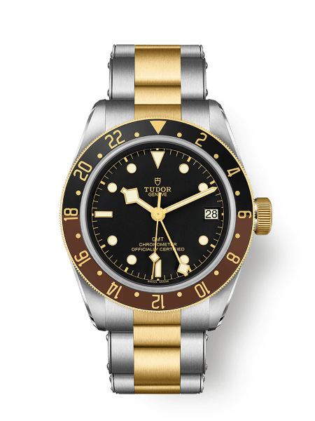 Black Bay GMT S&G 41mm steel case Steel and yellow gold bracelet