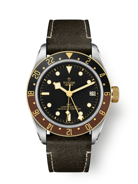 Black Bay GMT S&G 41mm steel case Black dial