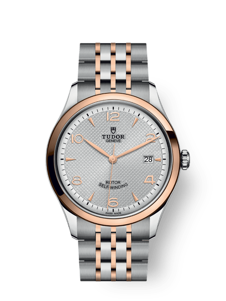 TUDOR 1926 39mm steel case Steel and rose gold bracelet