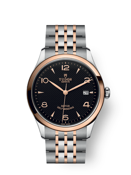 TUDOR 1926 39mm steel case Steel and rose gold bracelet